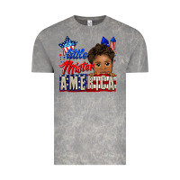 Little Mister America Black Boy Vintage Tee | Teevron