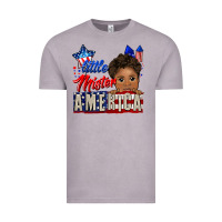 Vintage Zinc little mister america black boy Vintage Tee - CowGirlArtShop