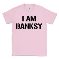 Bubblegum Pink i am banksy Classic Tee - Craftify