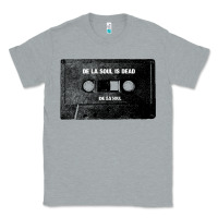 Heather Grey De La Soul Cassette Tape Classic Tee - Craftify