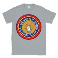 Heather Grey IBEW electrician 1 Classic Tee - Craftify