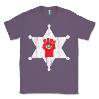 Lavender GONZOS SHERIFF HUNTERS S THOMPSON Classic Tee - Craftify
