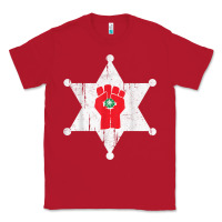 Red GONZOS SHERIFF HUNTERS S THOMPSON Classic Tee - Craftify