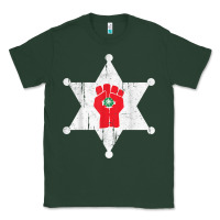 Sports Green GONZOS SHERIFF HUNTERS S THOMPSON Classic Tee - Craftify