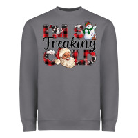 Storm Im So Freaking Cold Heavyweight Sweatshirt - CowhideDigitalArt