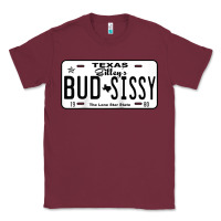 Burgundy country love gilley's bud n sissy texas cowboy license gift raglan bas Classic Tee - Craftify