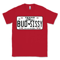 Red country love gilley's bud n sissy texas cowboy license gift raglan bas Classic Tee - Craftify