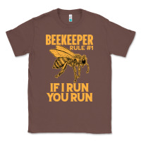 Chestnut bee beekeeper if i run you run bumble bee humour 449 hive beekeeping Classic Tee - Craftify