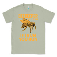 Matcha bee beekeeper if i run you run bumble bee humour 449 hive beekeeping Classic Tee - Craftify