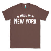 Chestnut Made In New York NY City NYC New Yorker My Home State Pride Premium T- Classic Tee - Craftify