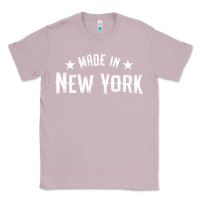 Lilac Made In New York NY City NYC New Yorker My Home State Pride Premium T- Classic Tee - Craftify