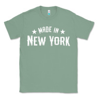 Sage Made In New York NY City NYC New Yorker My Home State Pride Premium T- Classic Tee - Craftify