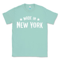 Seafoam Made In New York NY City NYC New Yorker My Home State Pride Premium T- Classic Tee - Craftify