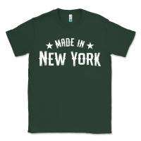 Sports Green Made In New York NY City NYC New Yorker My Home State Pride Premium T- Classic Tee - Craftify