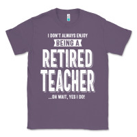 Lavender Retired Teacher Classic Tee - Craftify