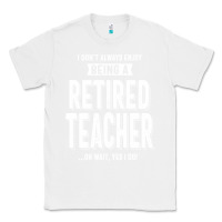 White Retired Teacher Classic Tee - Craftify