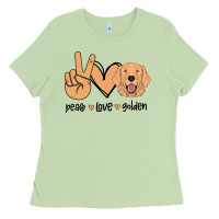 Matcha Peace Love Golden Ladies Tee - Bettercallsaul