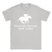 Moon Dust Saratoga Springs New York Horse Racing Jockey Classic Tee - Craftify