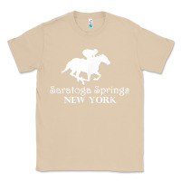 Mushroom Saratoga Springs New York Horse Racing Jockey Classic Tee - Craftify