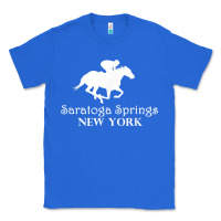 True Royal Saratoga Springs New York Horse Racing Jockey Classic Tee - Craftify