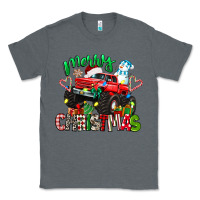 Charcoal Heather merry christmas monster truck Classic Tee - texasbilliewilder