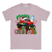 Lilac merry christmas monster truck Classic Tee - texasbilliewilder