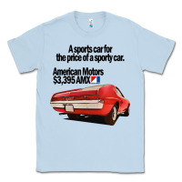 Dusty Blue AMC AMX Classic Tee - Craftify