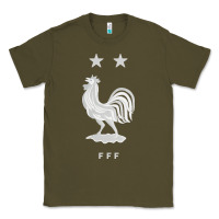 Army Green FFF Two Stars Classic Tee - Craftify