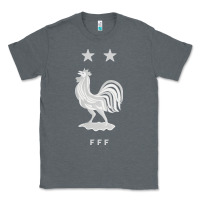 Charcoal Heather FFF Two Stars Classic Tee - Craftify
