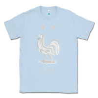 Dusty Blue FFF Two Stars Classic Tee - Craftify