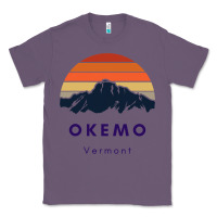 Lavender Okemo Vermont Skiing Snowboarding Hikers Gifts for VT Travel Classic Tee - InspiraDesign