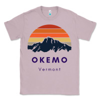 Lilac Okemo Vermont Skiing Snowboarding Hikers Gifts for VT Travel Classic Tee - InspiraDesign