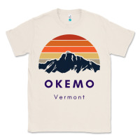 Natural Okemo Vermont Skiing Snowboarding Hikers Gifts for VT Travel Classic Tee - InspiraDesign