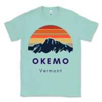 Seafoam Okemo Vermont Skiing Snowboarding Hikers Gifts for VT Travel Classic Tee - InspiraDesign