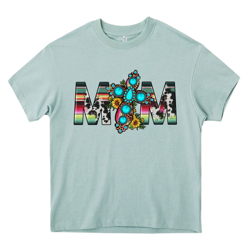Mom Cross Heavy Core Tee by JahusDesignShop | Teevron