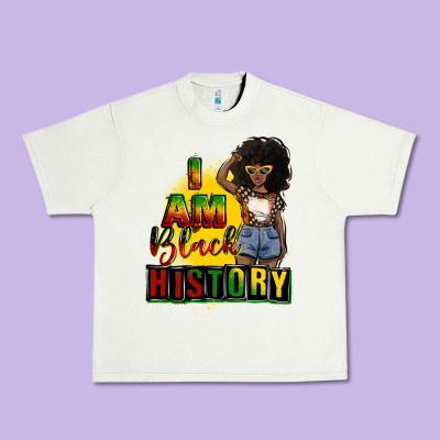 I Am Black History Juneteenth Urban Heavy Tee Designed By Cowgirlartshop