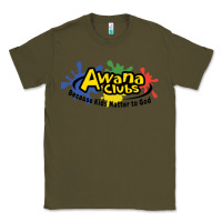 Army Green vintage awana clubs Classic Tee - InspiraDesign