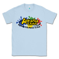 Dusty Blue vintage awana clubs Classic Tee - InspiraDesign