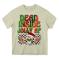 Mossy dead inside but jolly af Heavy Core Tee - BarkalooDesign