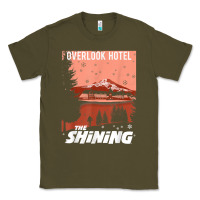 Army Green the shining overlook ad t shirt Classic Tee - InspiraDesign