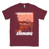 Burgundy the shining overlook ad t shirt Classic Tee - InspiraDesign