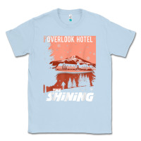 Dusty Blue the shining overlook ad t shirt Classic Tee - InspiraDesign