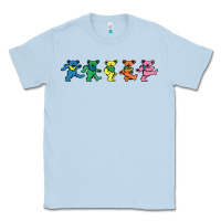 Dusty Blue Jerrys Designer Bears Classic Tee - InspiraDesign