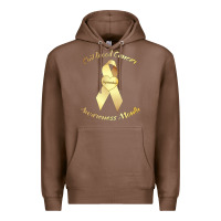 Chestnut childhood cancer awareness children cure kids Premium Hoodie - DesignPulse