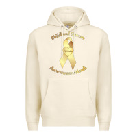 Tofu childhood cancer awareness children cure kids Premium Hoodie - DesignPulse