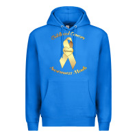 True Royal childhood cancer awareness children cure kids Premium Hoodie - DesignPulse