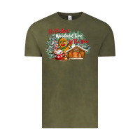 Vintage Olive its the wonderful time of the year Vintage Tee - CowGirlArtShop