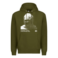Army Green Throbbing Gristle, the Throbbing Gristle, Throbbing, Gristle, Throbbin Premium Hoodie - DesignPulse