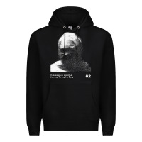 Black Throbbing Gristle, the Throbbing Gristle, Throbbing, Gristle, Throbbin Premium Hoodie - DesignPulse