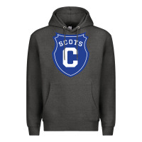 Charcoal Heather covenant college scots Premium Hoodie - DesignPulse